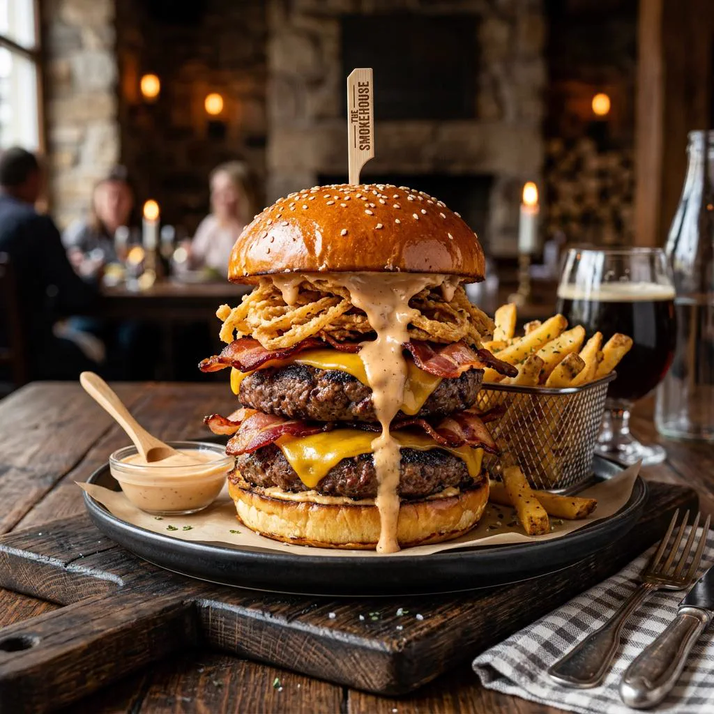 Double Buffalo Burger