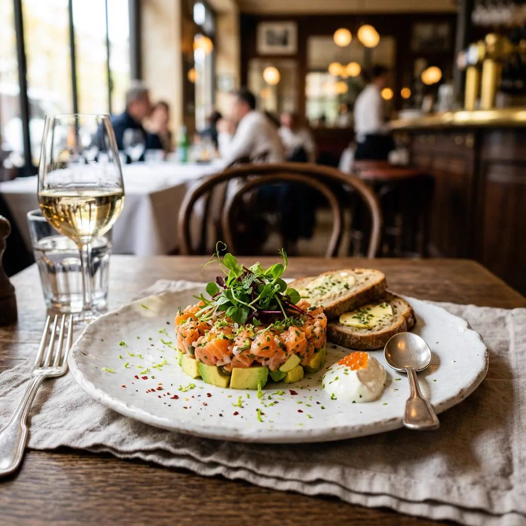 Tartare de saumon