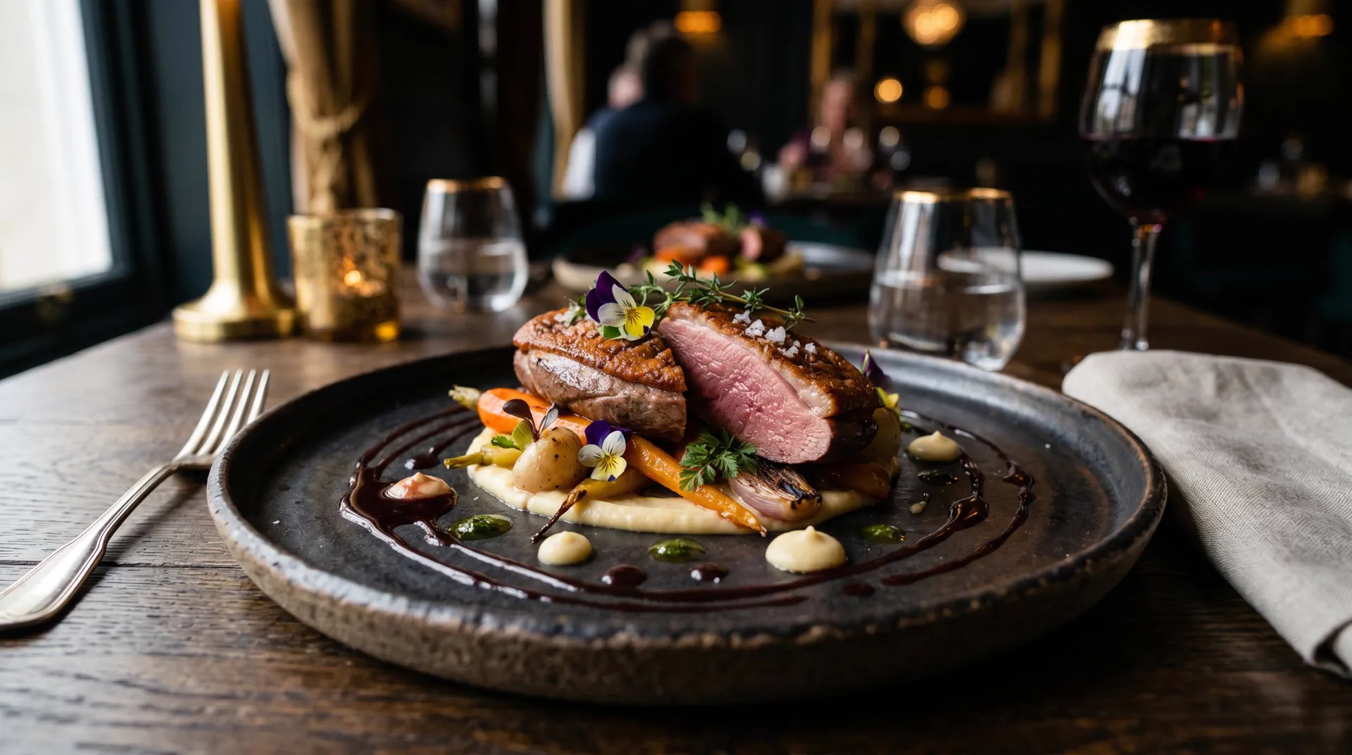 Plat gastronomique Creply Chic - Restaurant Longjumeau