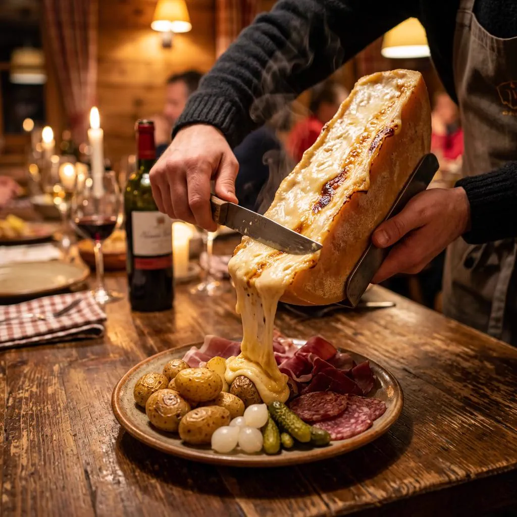 Raclette traditionnelle savoyarde