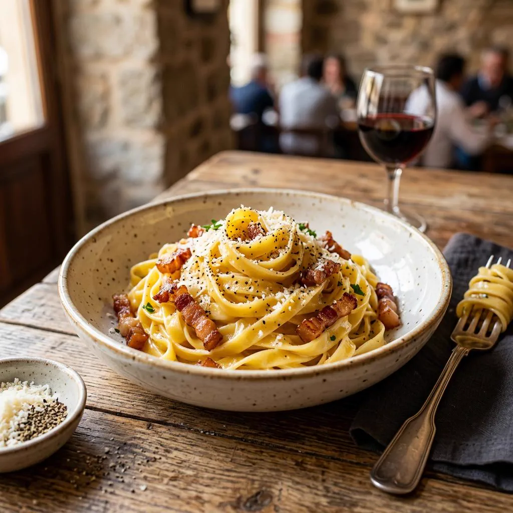 Tagliatelle carbo autentica