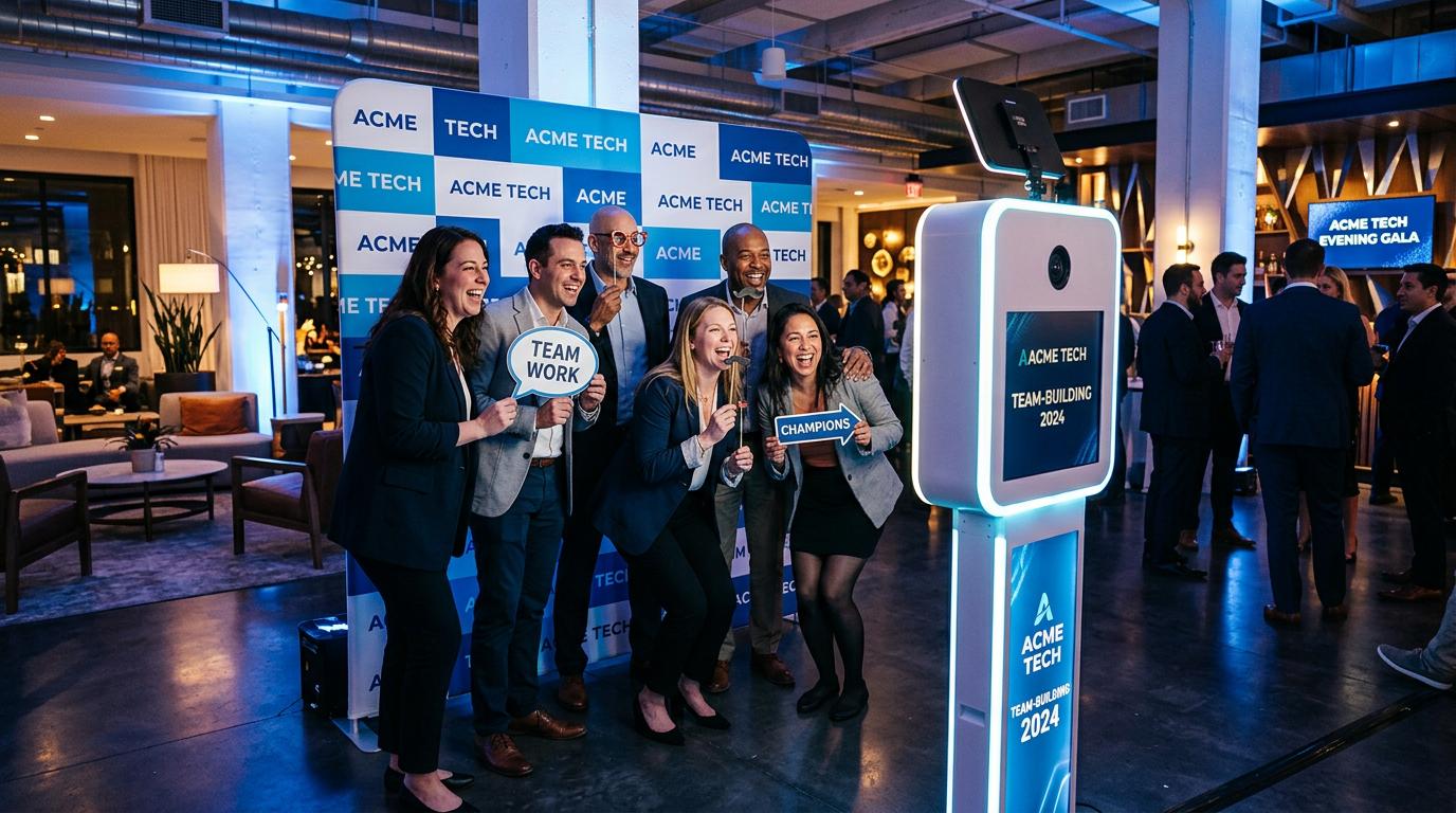Pourquoi louer un photobooth pour votre evenement d'entreprise ?