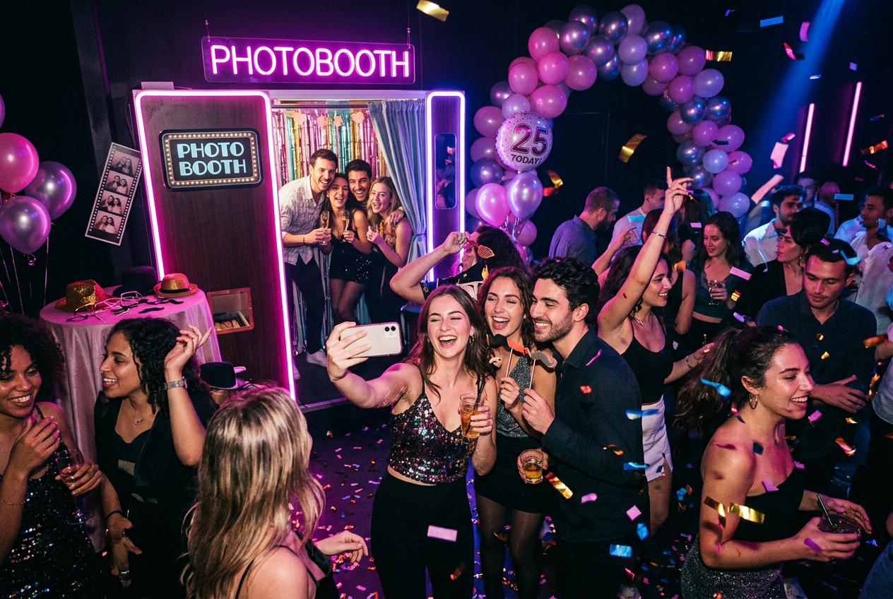 Photobooth anniversaire fete