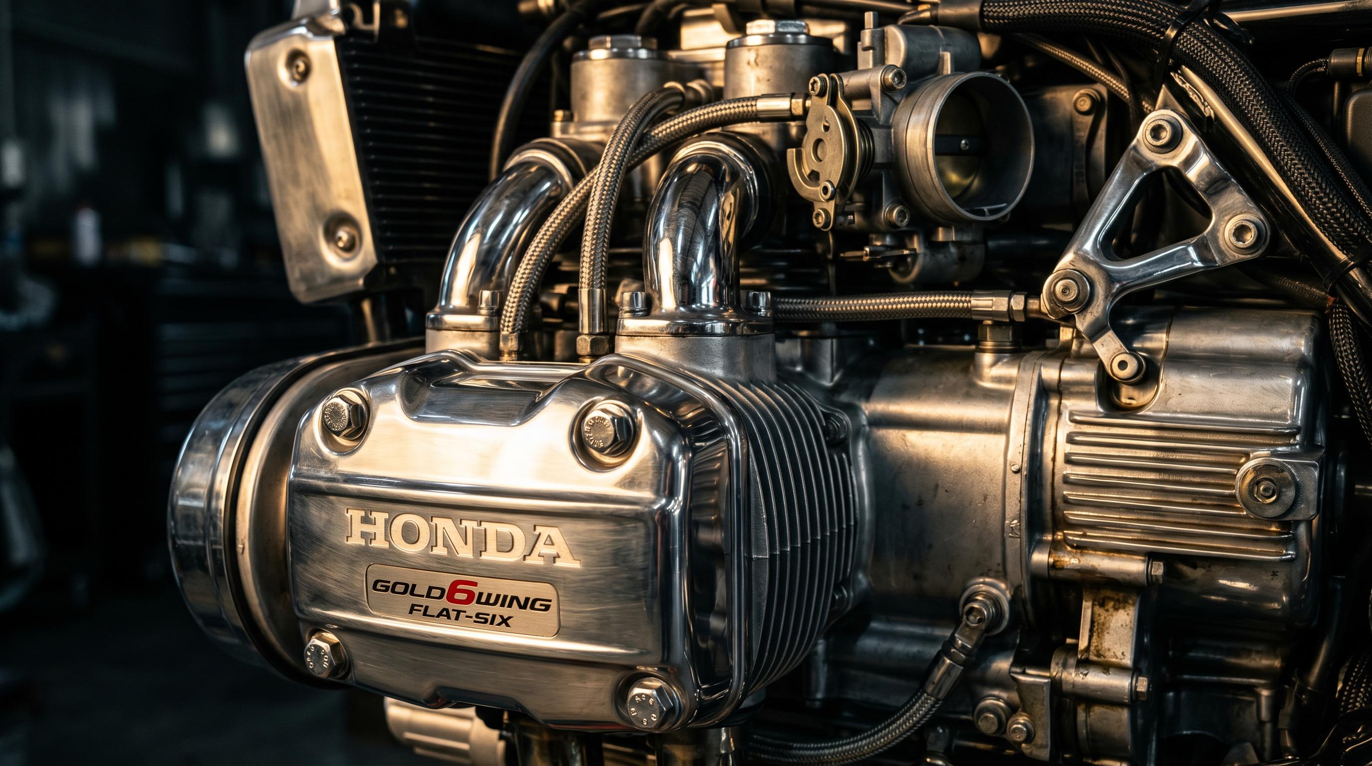 Moteur Honda Goldwing - détail technique