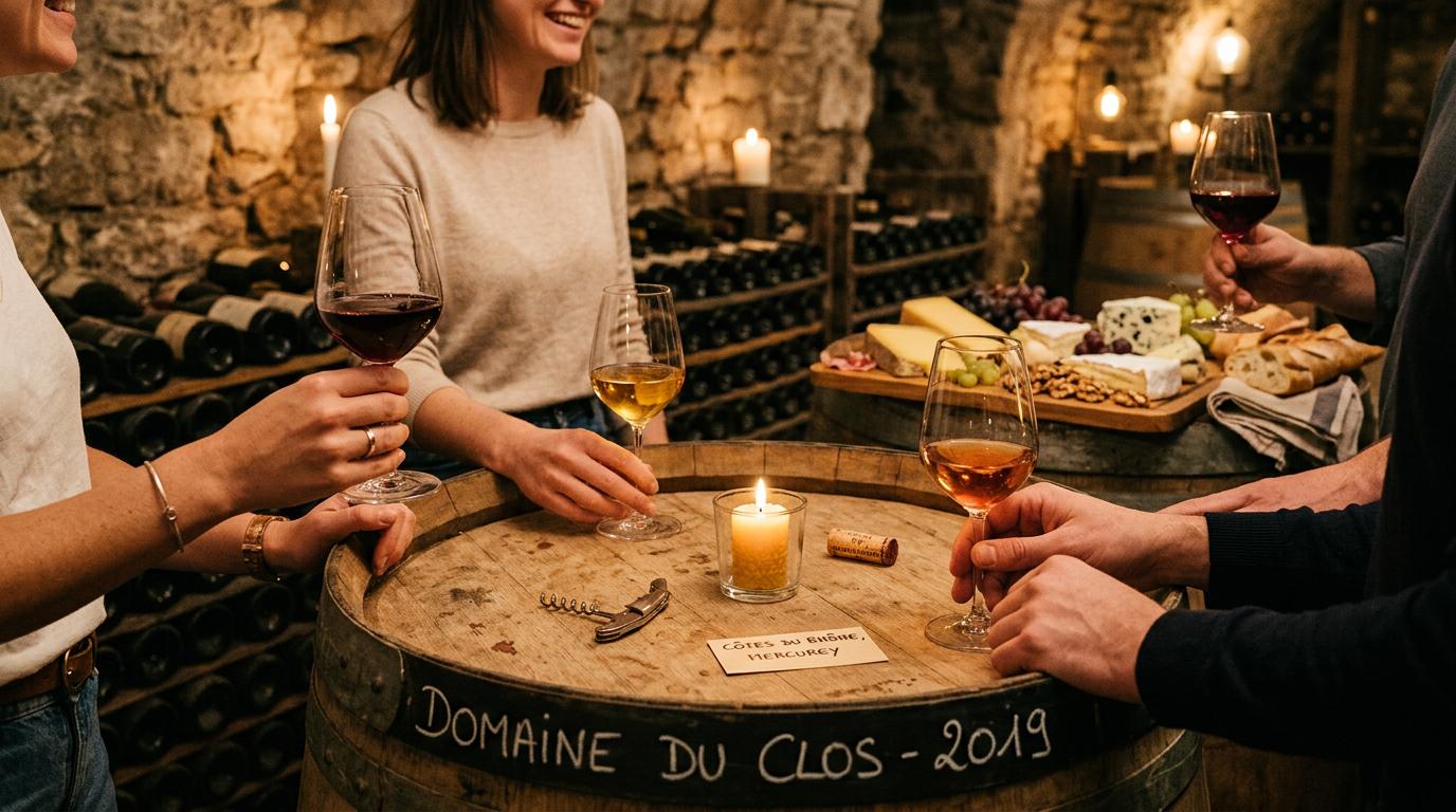 Degustation au Chant du Vin