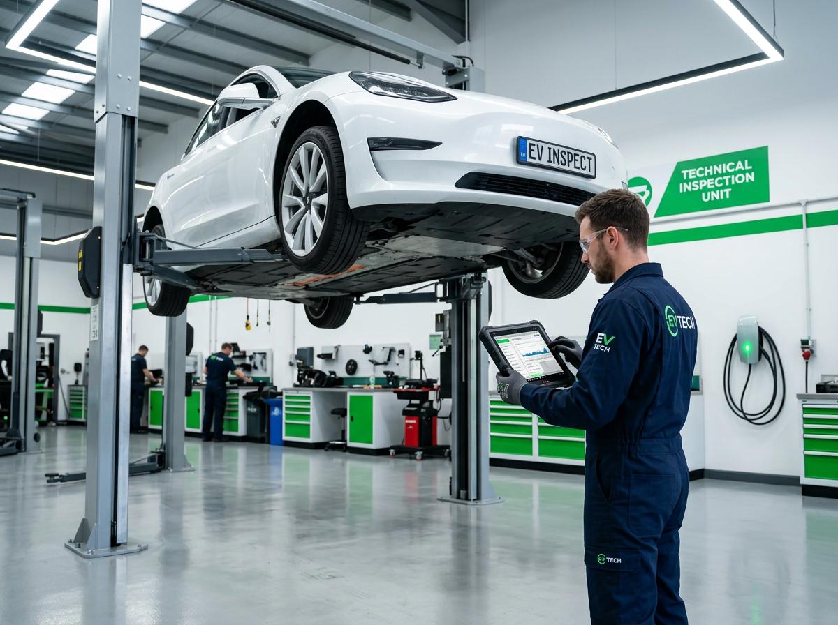 Contrôle technique véhicule électrique et hybride