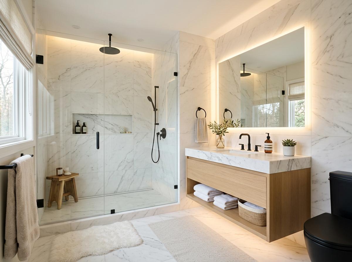 Renovation salle de bains en Essonne