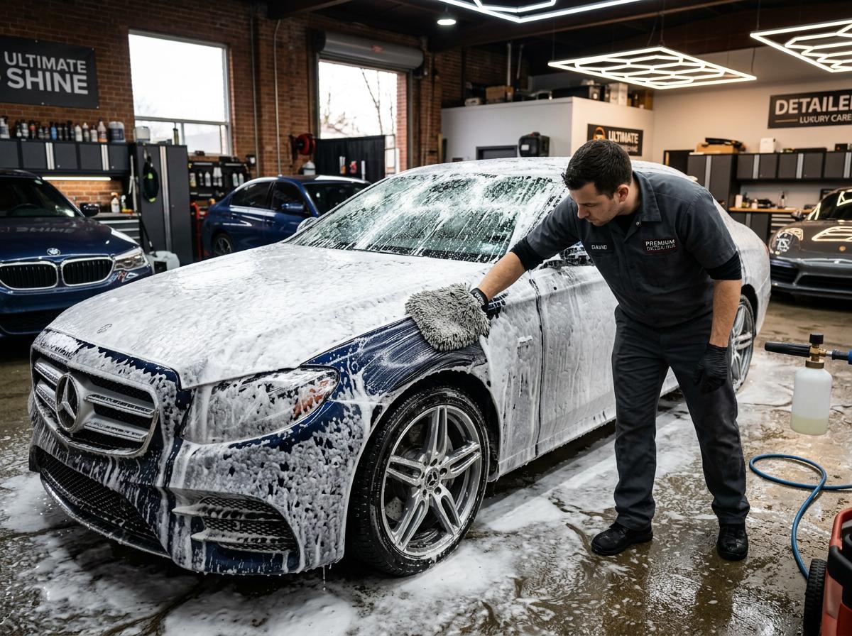 Lavage exterieur voiture