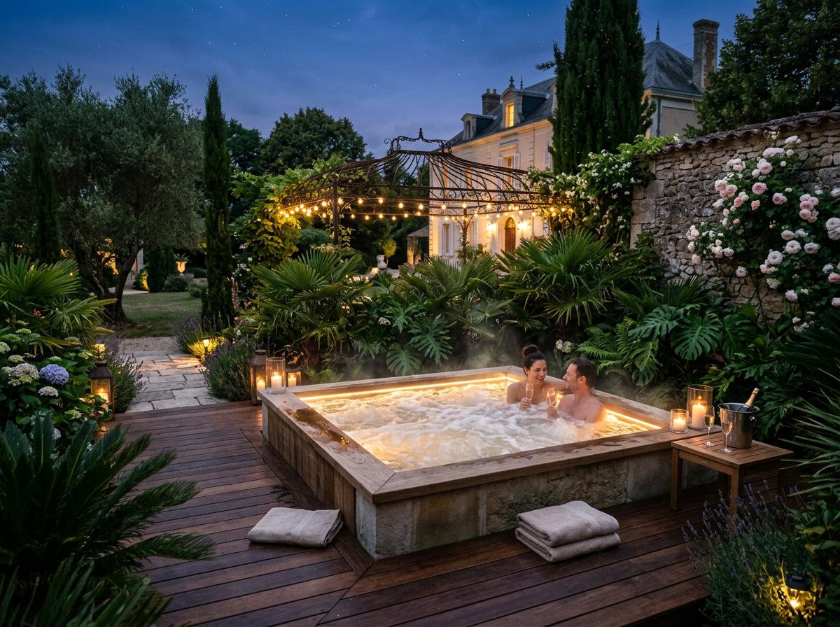 Spa extérieur de luxe