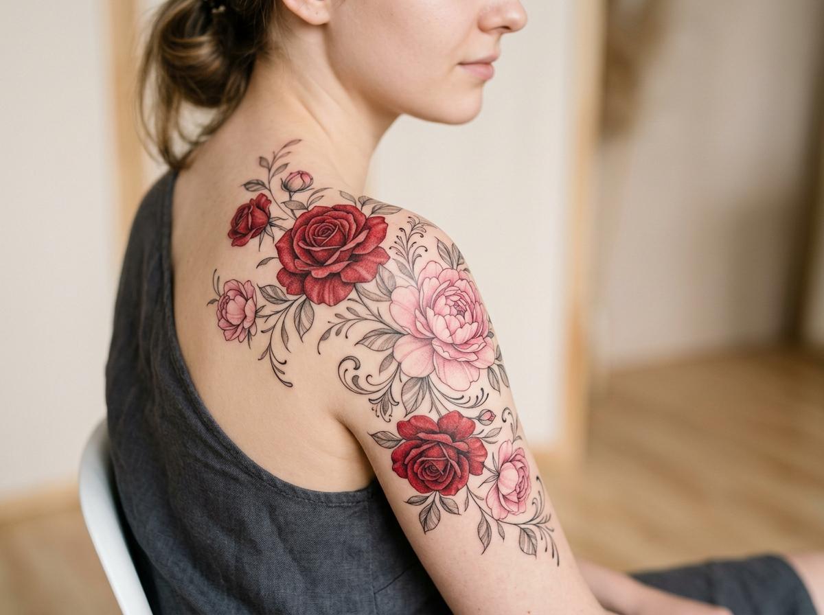 Tatouage floral