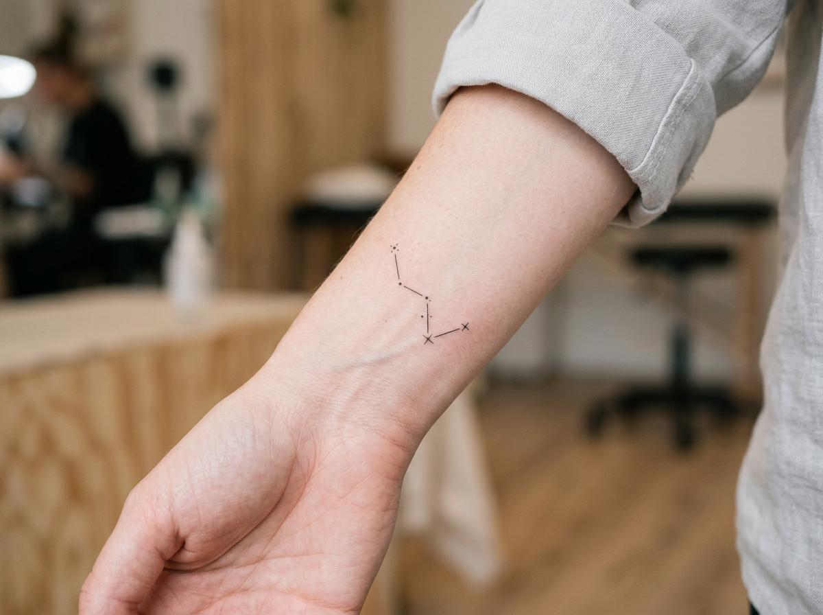 Tatouage minimaliste