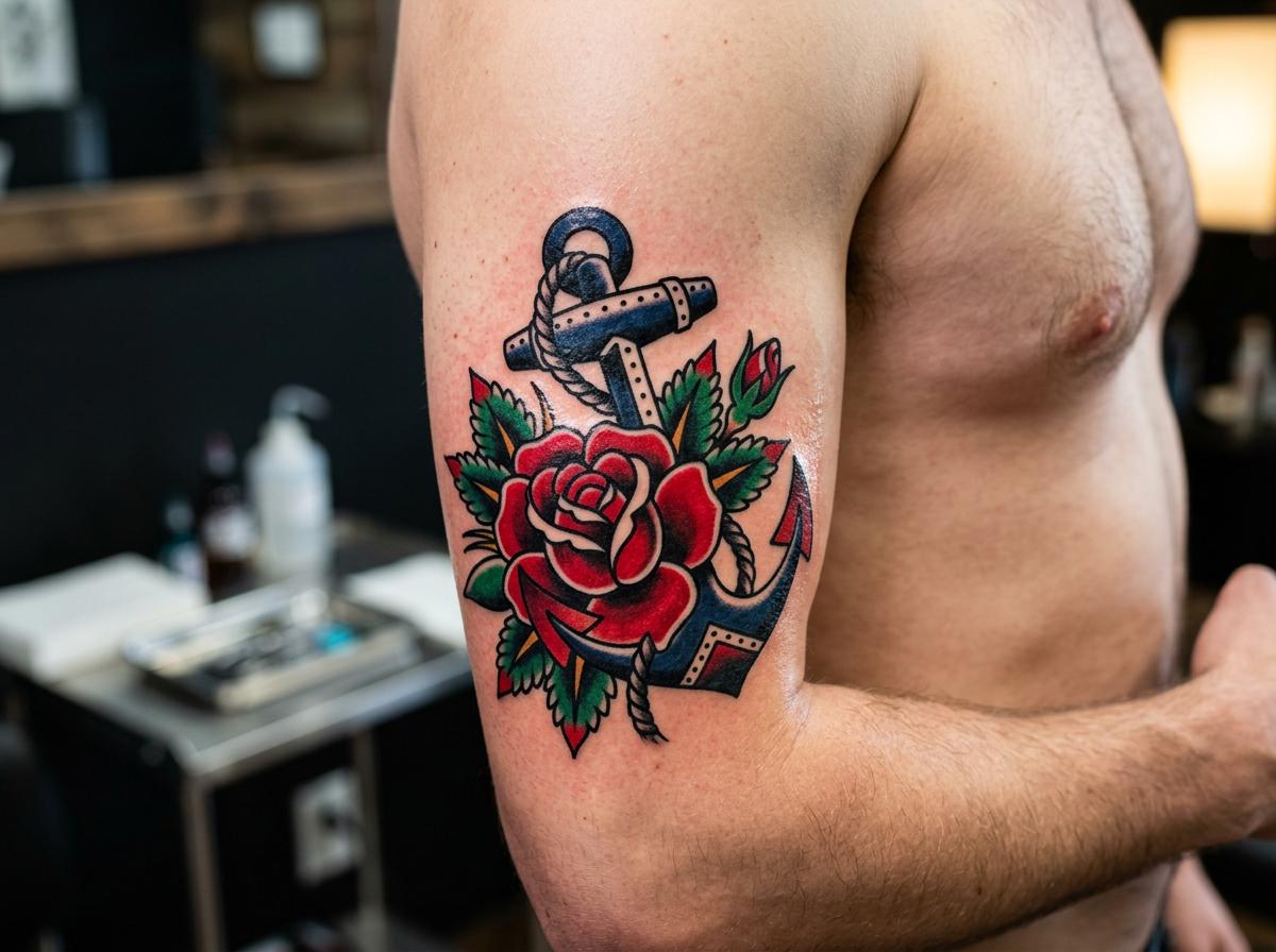 Tatouage old school