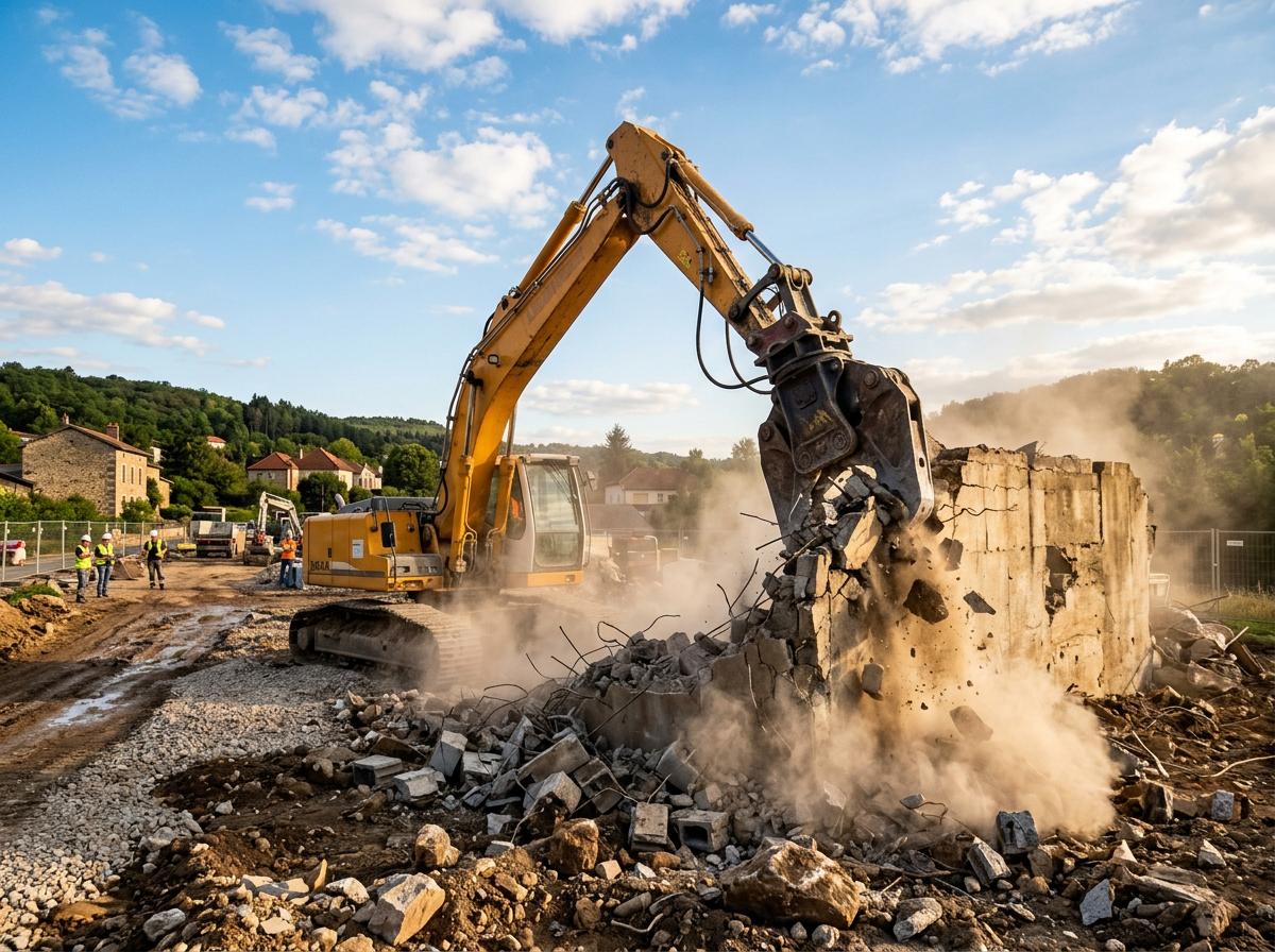 Demolition maison et batiment en Essonne