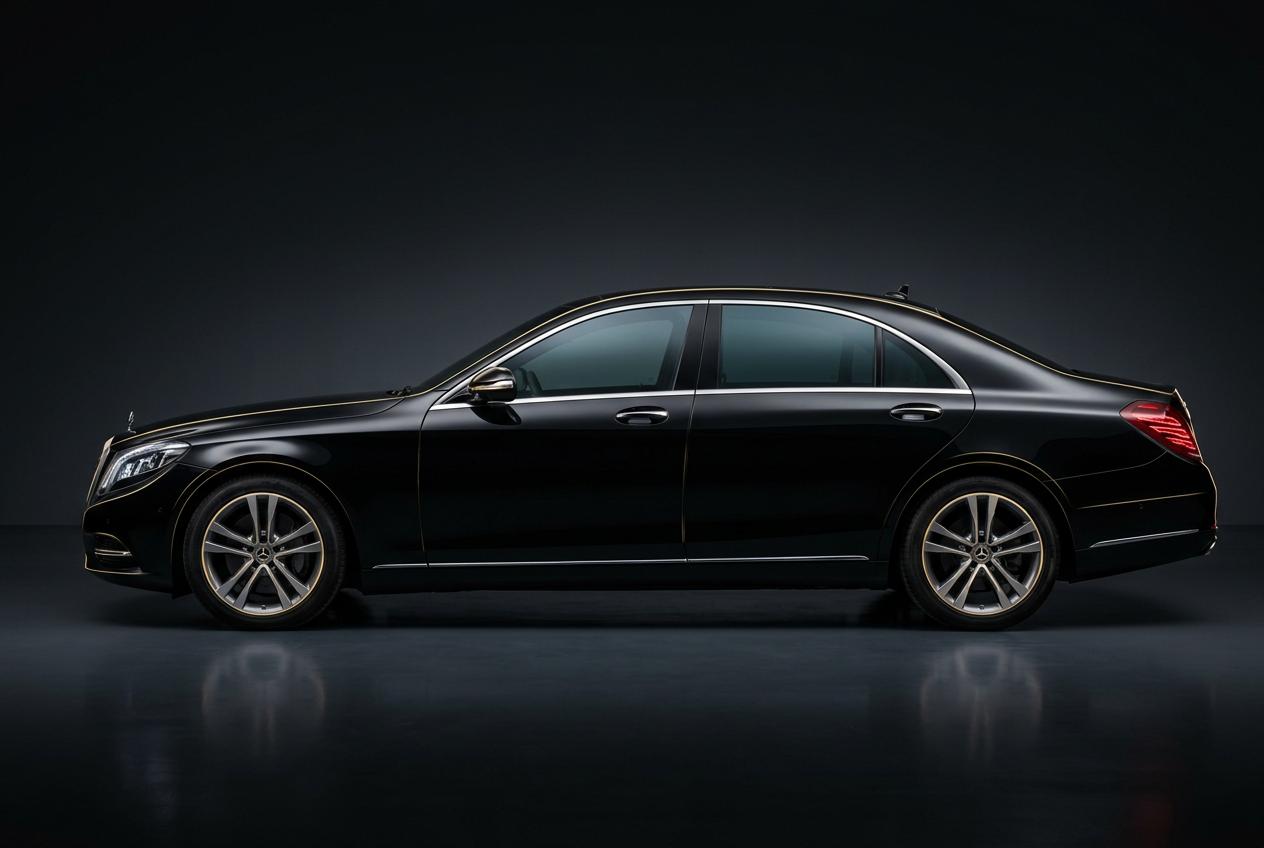 Mercedes Classe S noire
